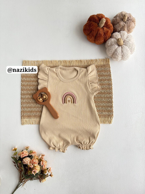 🎀رامپر رنگین کمان دخترانه🎀