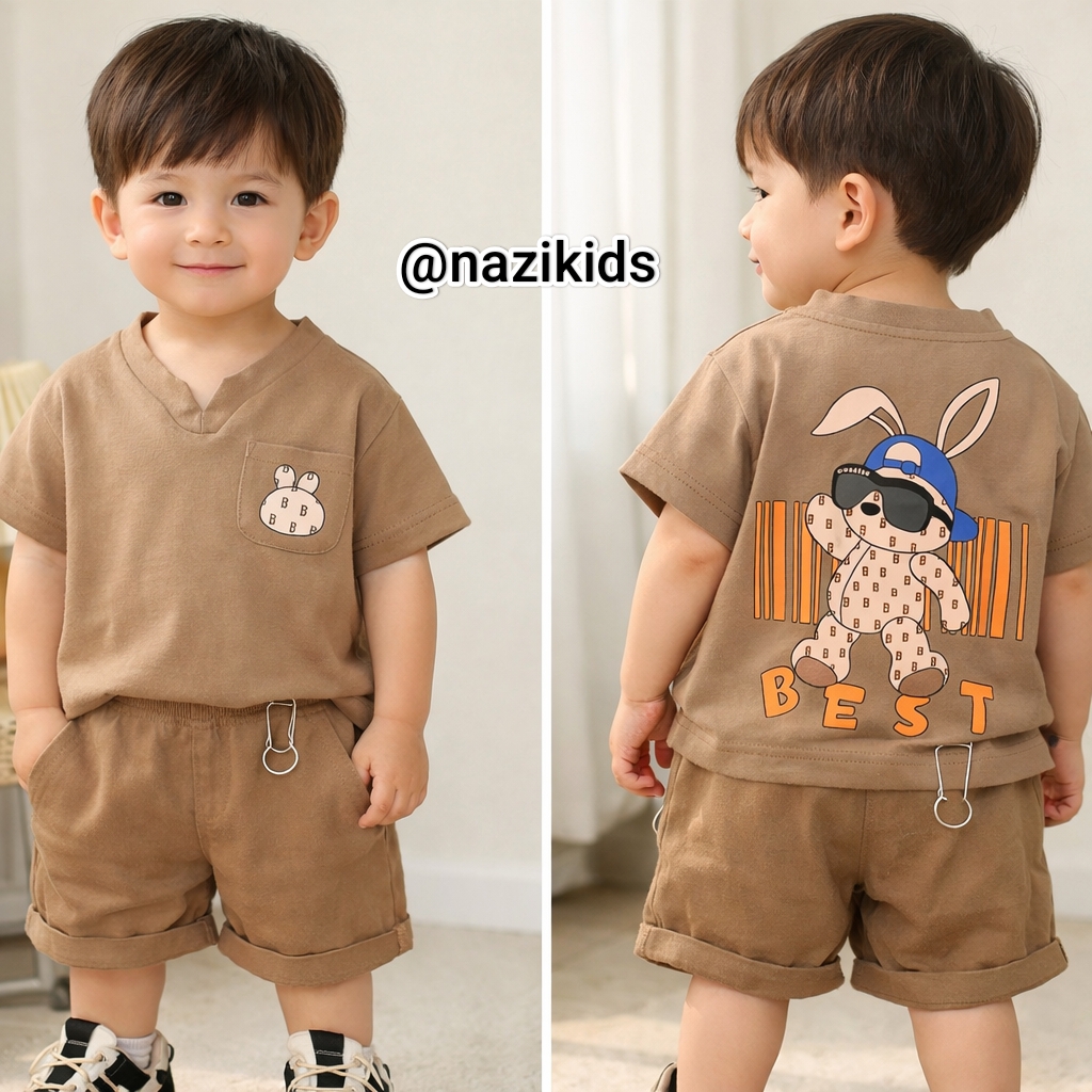 🐻ست تیشرت شلوارک اورجینال🐻