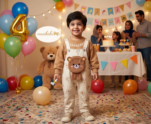 🐻ست بیلر کتان و بلوز اورجینال تدی🐻