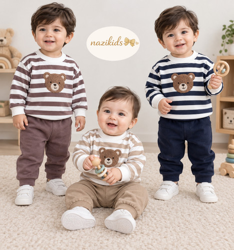 🧸ست بلوز شلوار رینگی تدی🧸