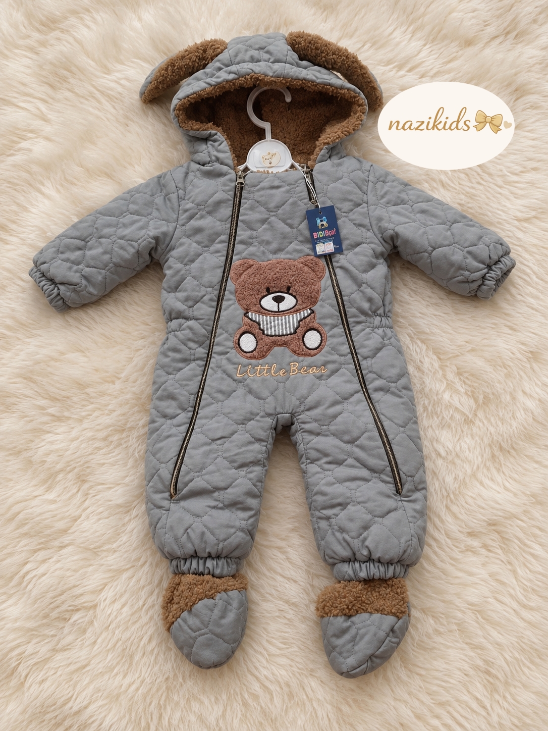 🧸کاپشن سرهمی تدی🧸